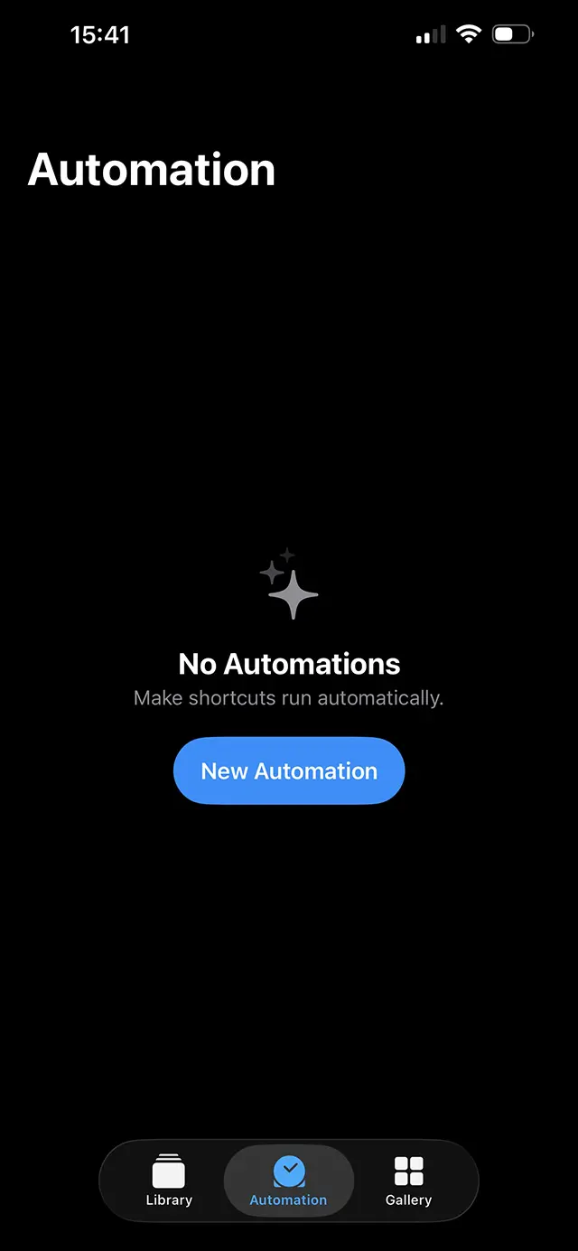 automation screen